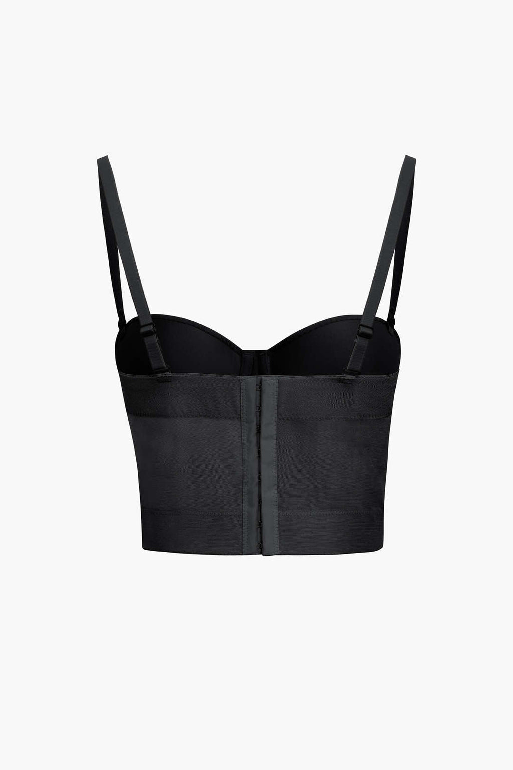 Underwire Mesh Bustier Top