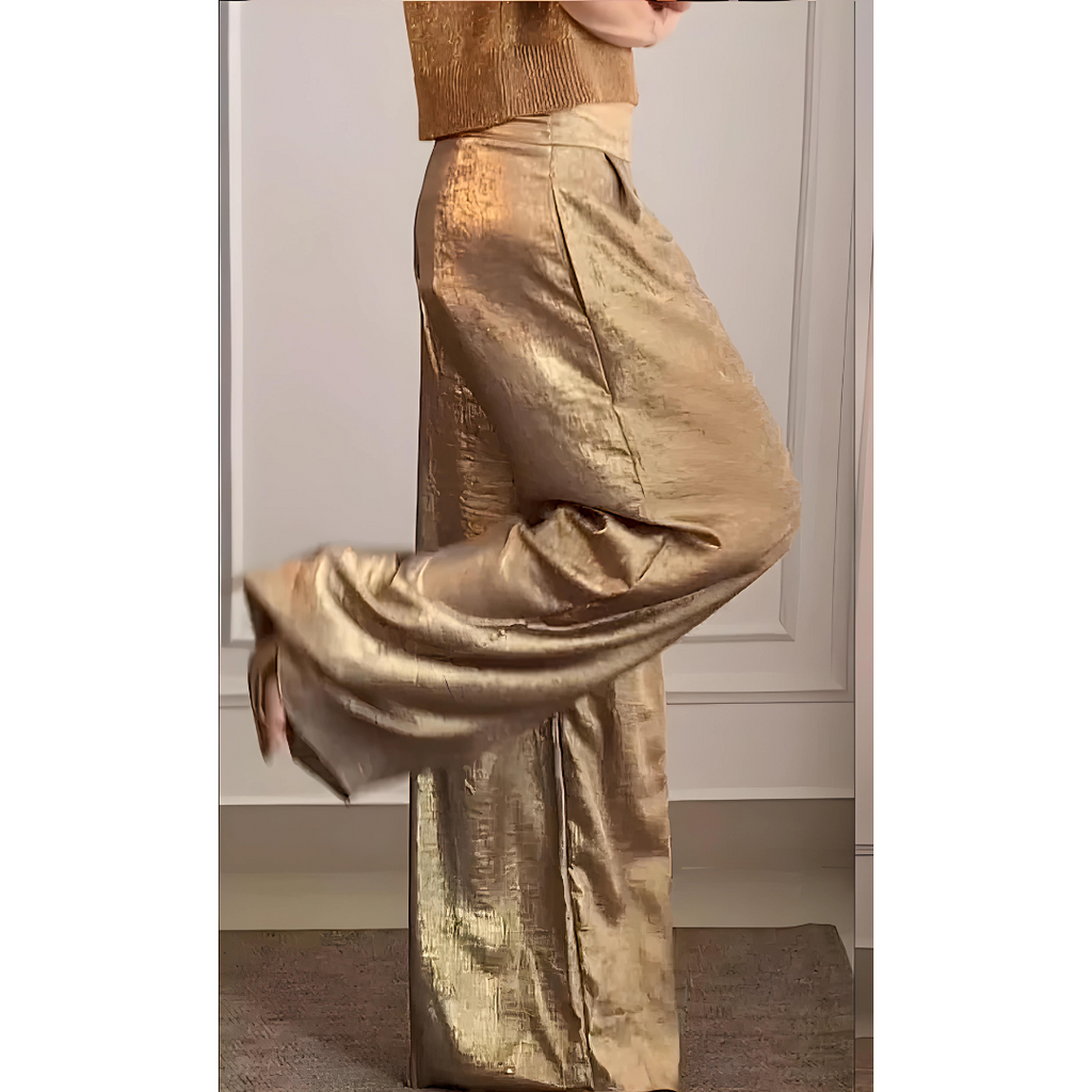 Chic High-Waisted Trousers