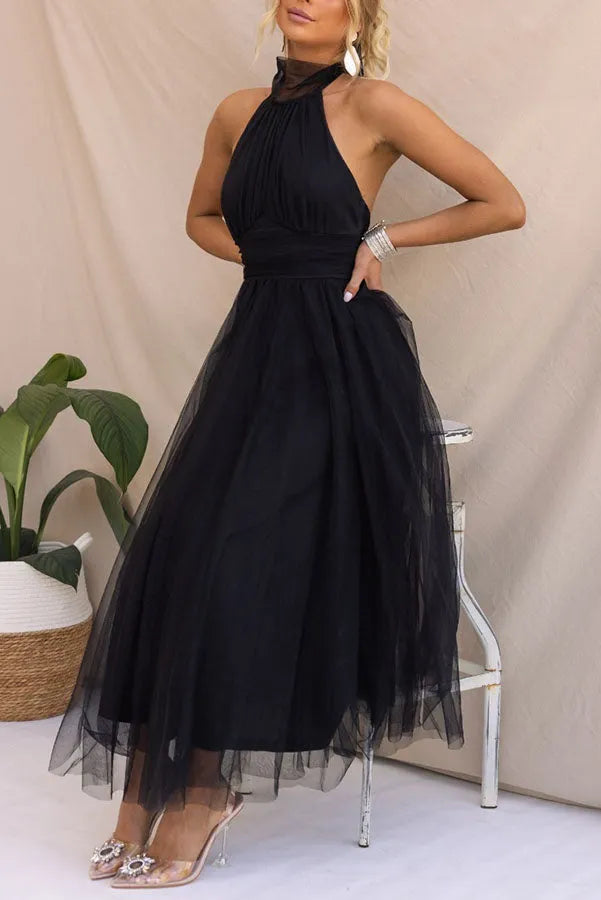 Elegant Off-the-Shoulder Evening Gown