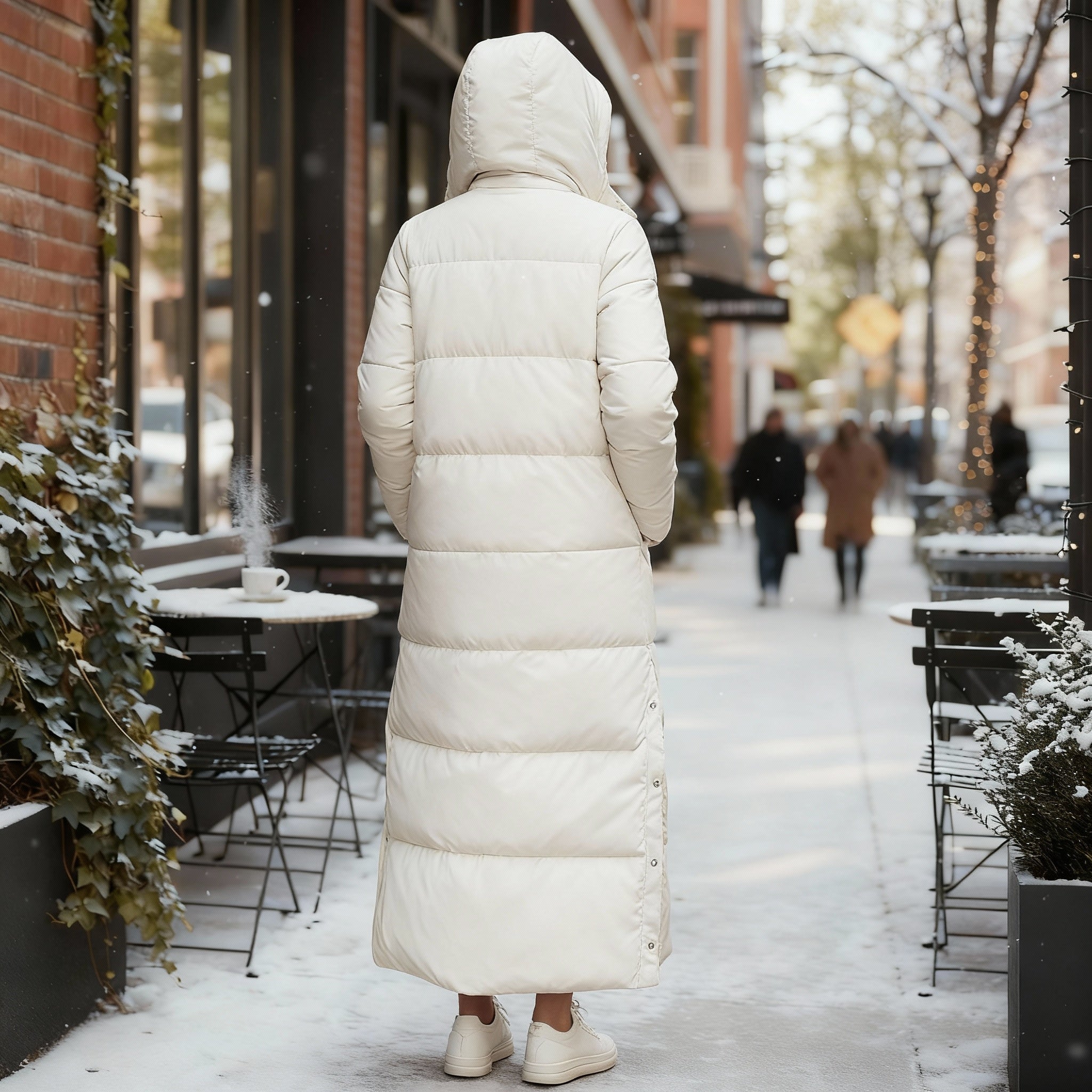Chic Wind-Resistant Winter Coat