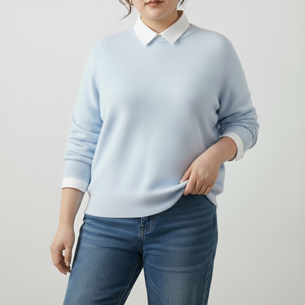 Elegant Classic Knit Sweater for Women | Plus Size Available