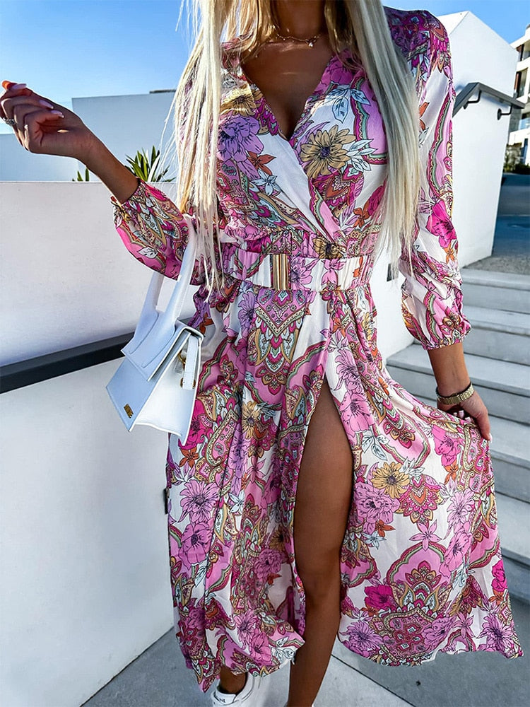 Niva - Chic Midi Dress