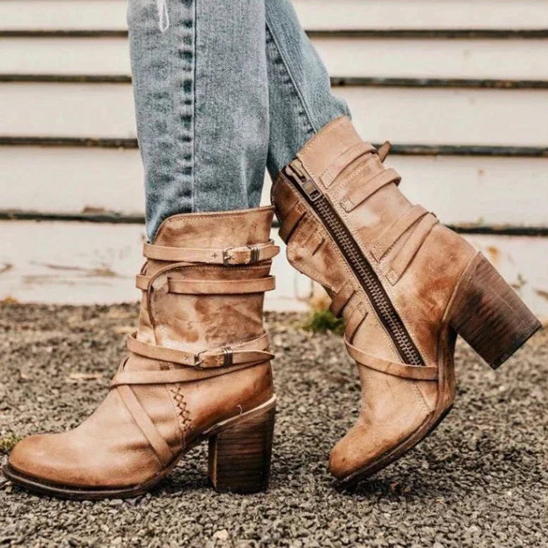 Vintage-Inspired Women's Boots