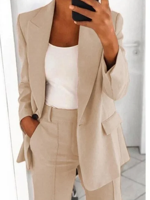 Women's Relaxed-Fit Suit