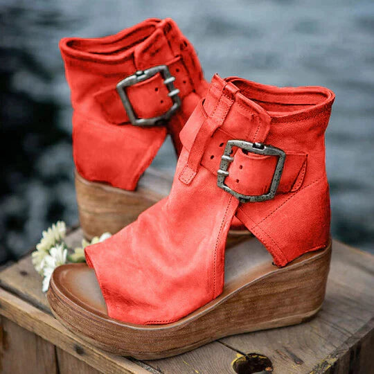 Women’s Boho-Style Wedge Sandals