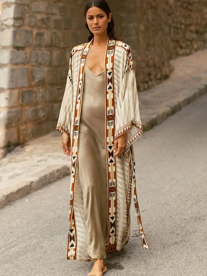 Plus Size Bohemian Kimono