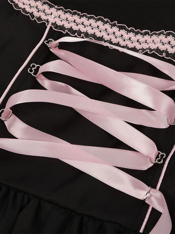 Floral Dirndl Dress Perfect for Oktoberfest Celebrations